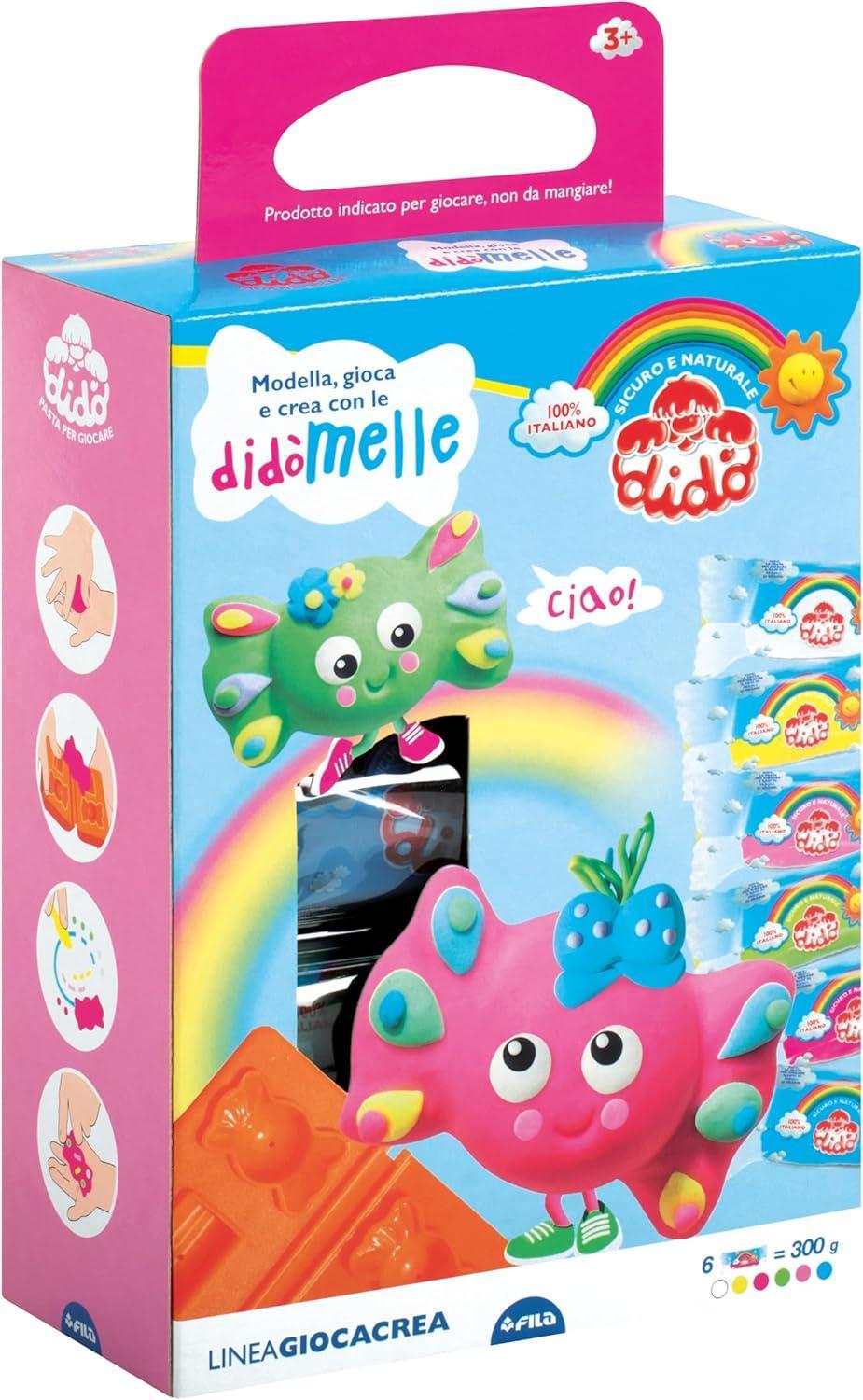 dido' didò le didòmelle giocacrea 362400 pasta modellabile - foto 3