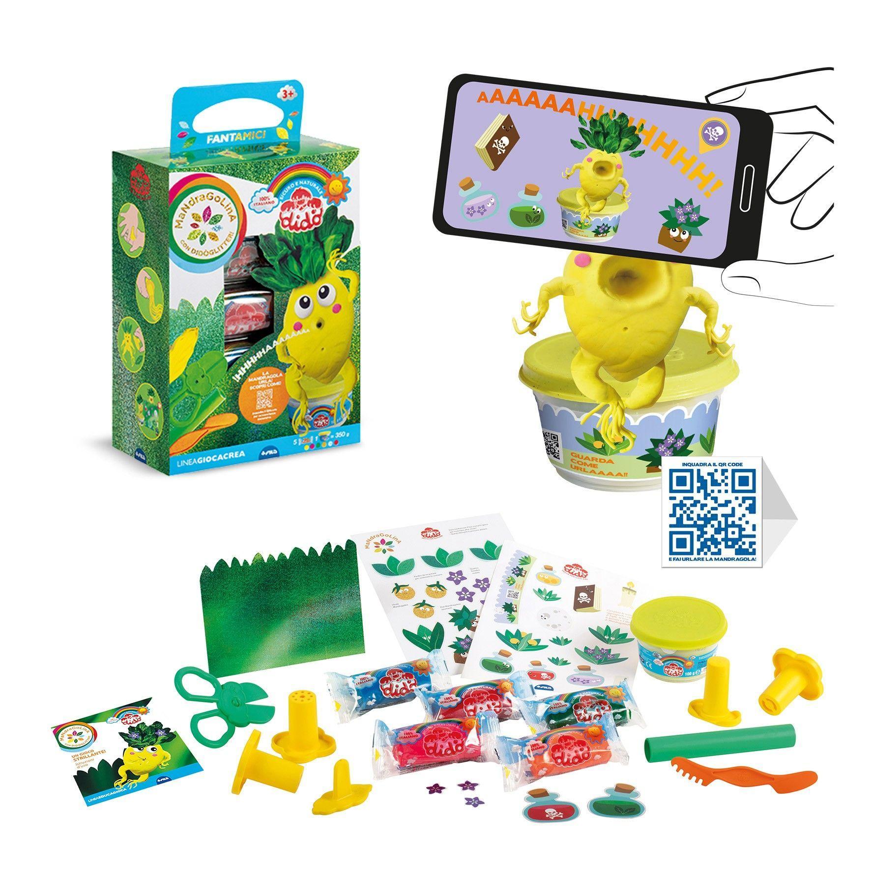 dido' didò fantamici mandragolina 362300 pasta modellabile - foto 1