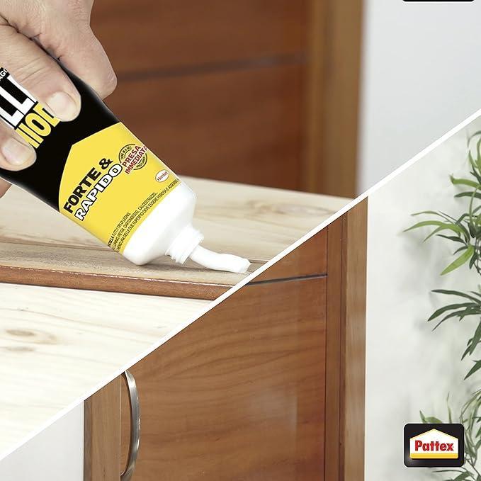 pattex pattex colla millechiodi forte e rapido 100 g - foto 5