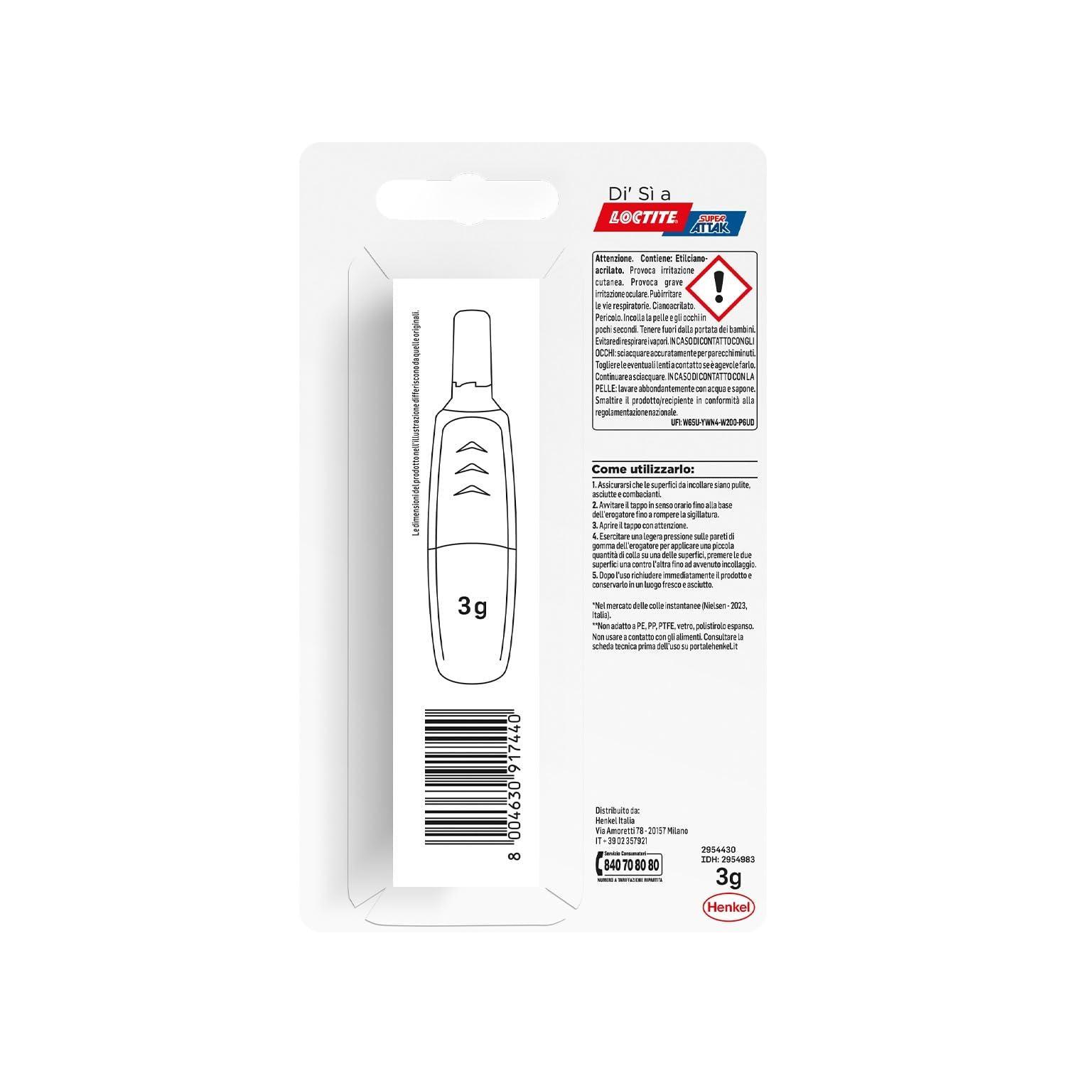 loctite loctite super attak colla creative 3 g - foto 2