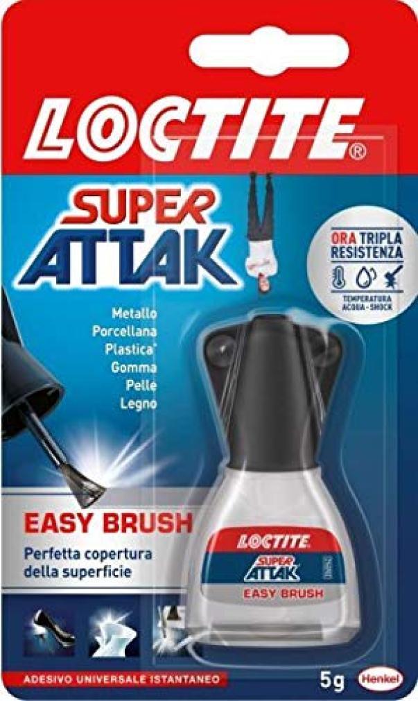 loctite loctite super attak easy brush 5 g con  pennello - foto 1