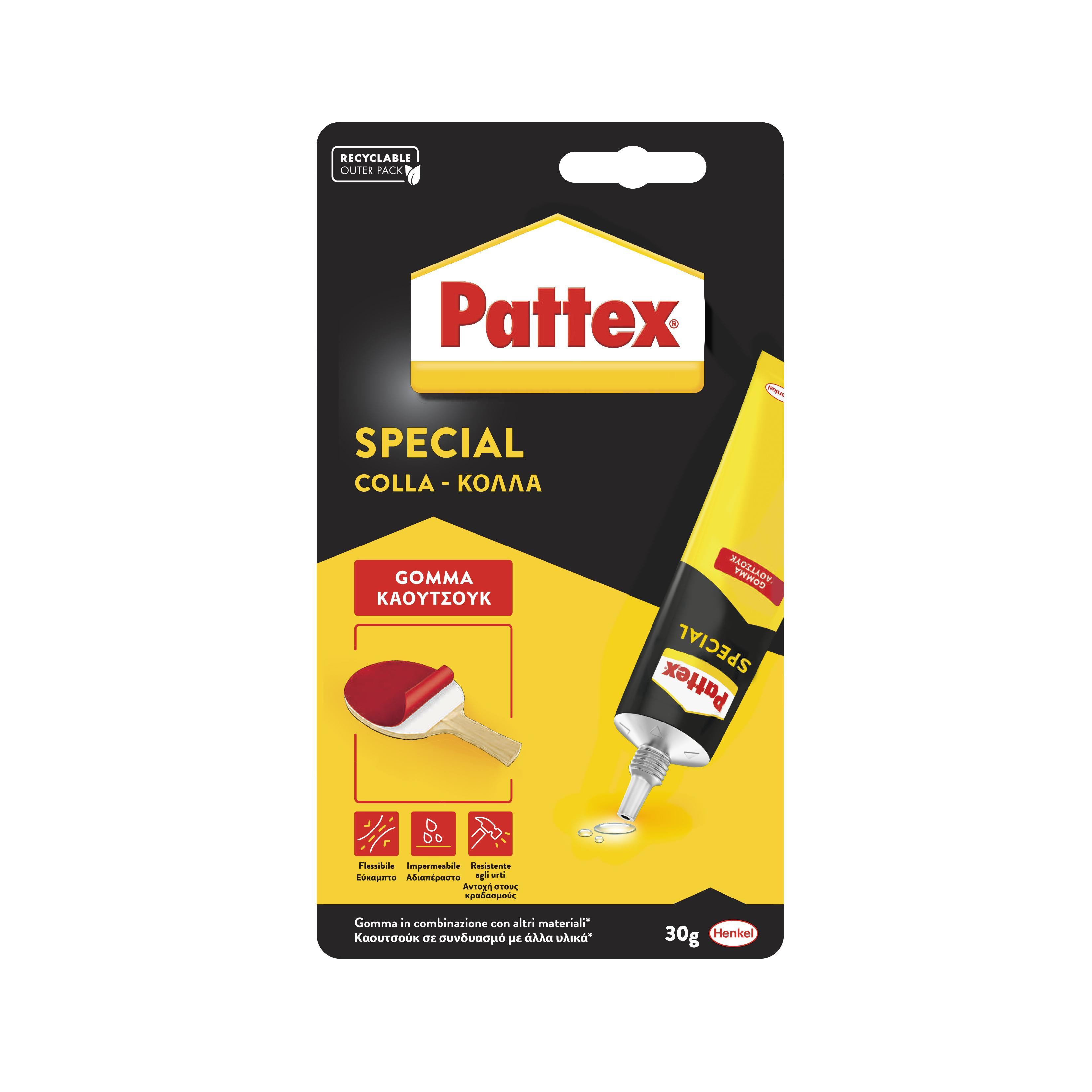 pattex pattex colla special gomma tubetto da 30 g. - foto 2