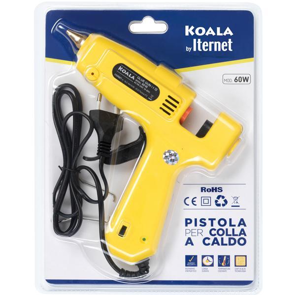 iternet iternet pistola per colla a caldo 60 w - 19x16 cm - foto 2