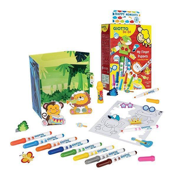 giotto giotto bebè happy moments my finger puppets 478500 - foto 1