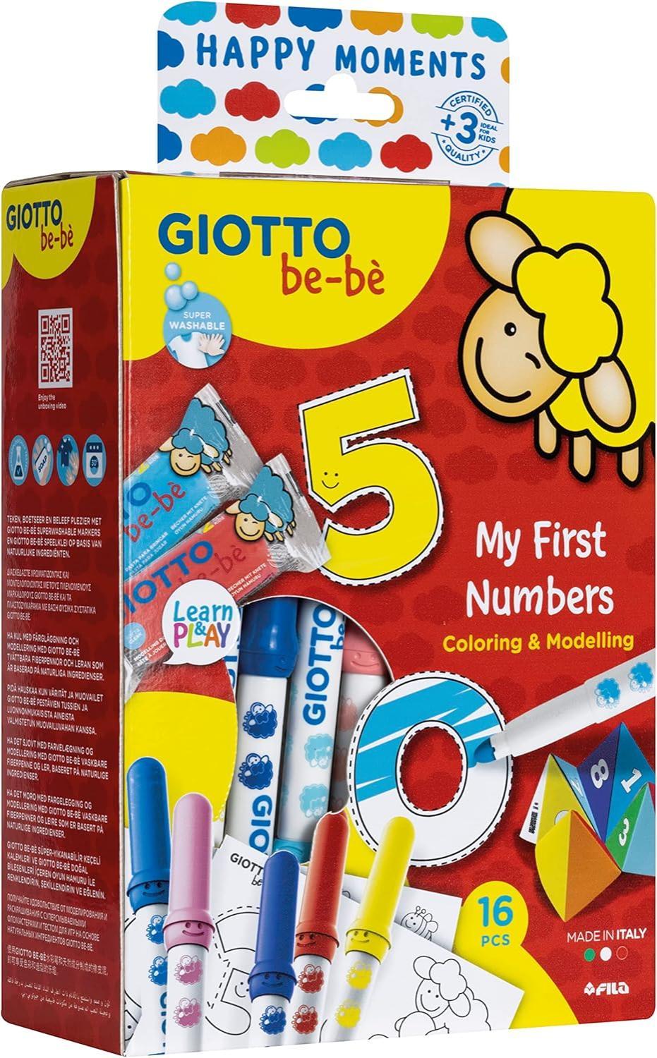 giotto giotto bebè happy moments my first numbers 478600 - foto 1