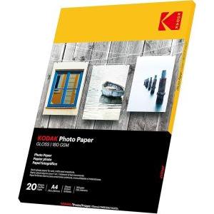 Carta fotografica gloss 20 fogli formato a4 - 180 gr/mq