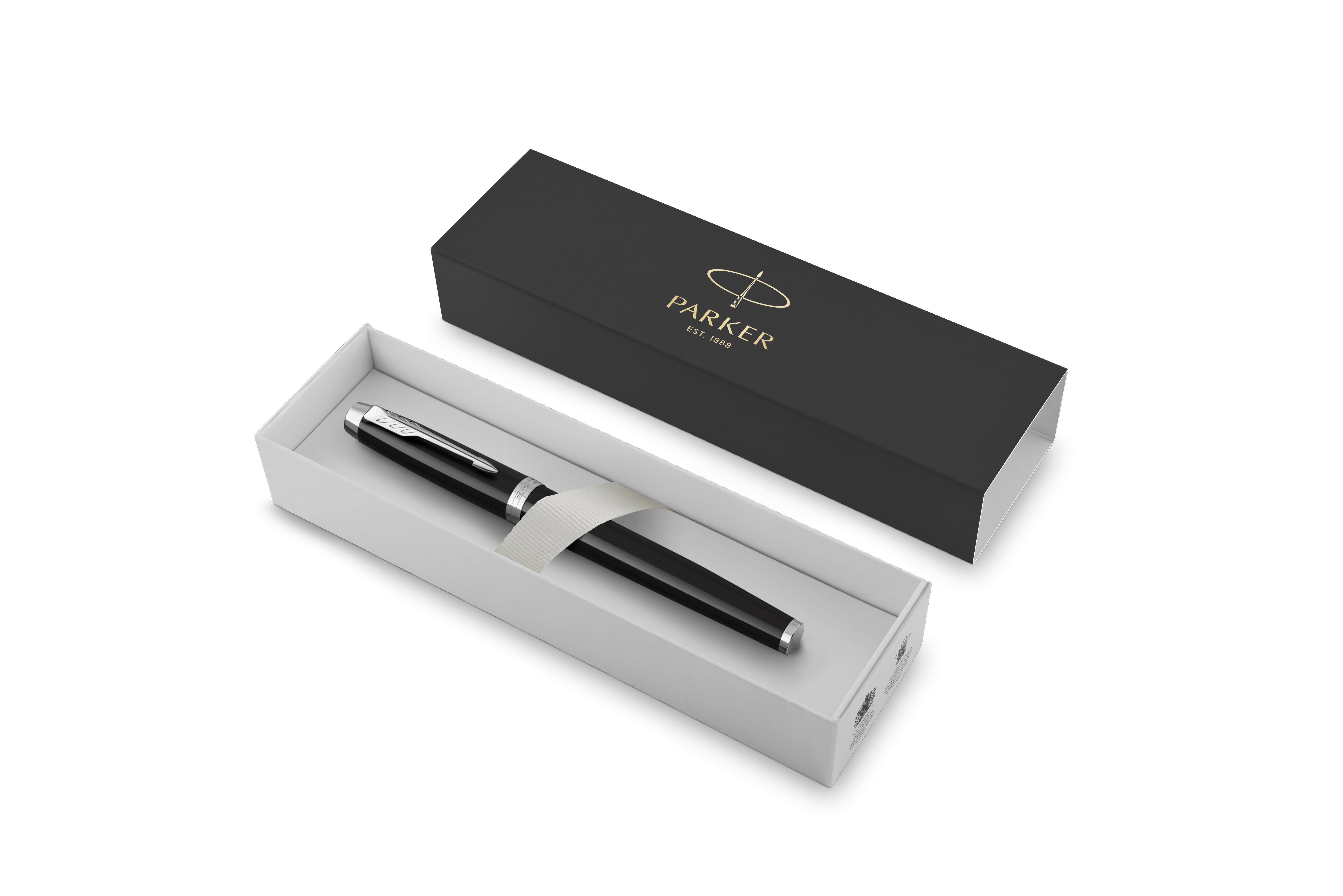 parker parker penna roller im black punta media colore nero inchiostro nero - foto 3