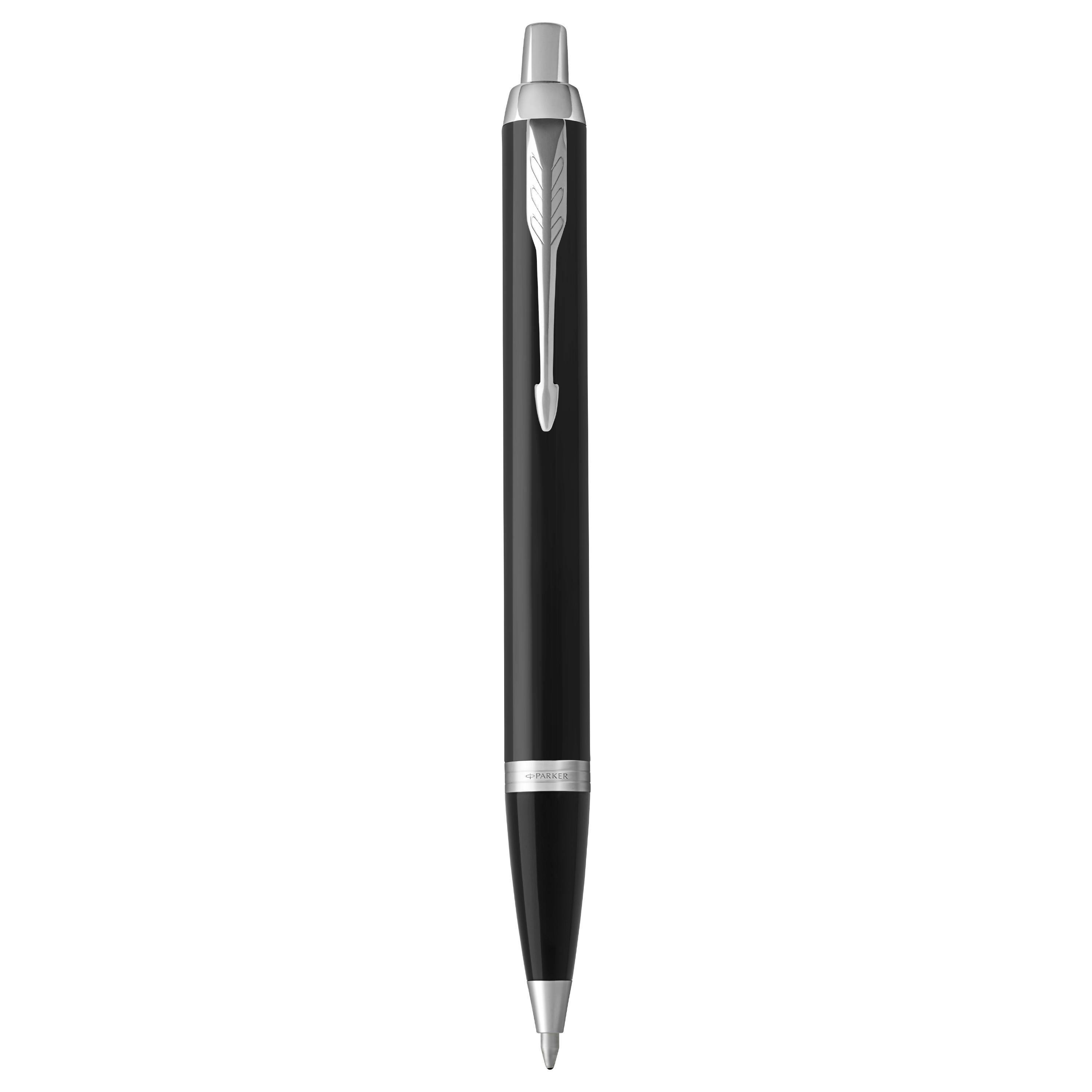 parker parker penna a sfera im black punta media colore nero inchiostro blu - foto 1