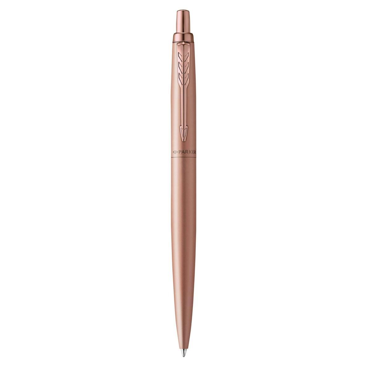parker parker penna a sfera jotter xl monochrome punta media colore rosa dorato inchiostro blu - foto 1