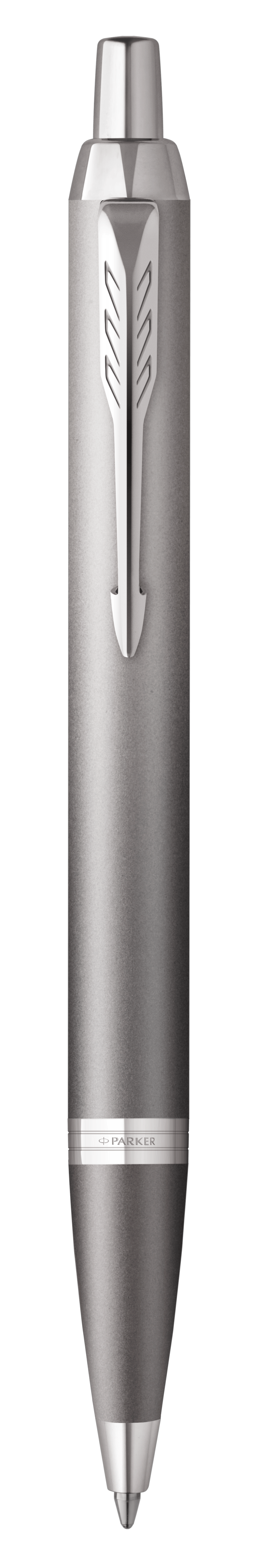 parker parker penna a sfera im writing rituals punta media colore grigio inchiostro blu - foto 1