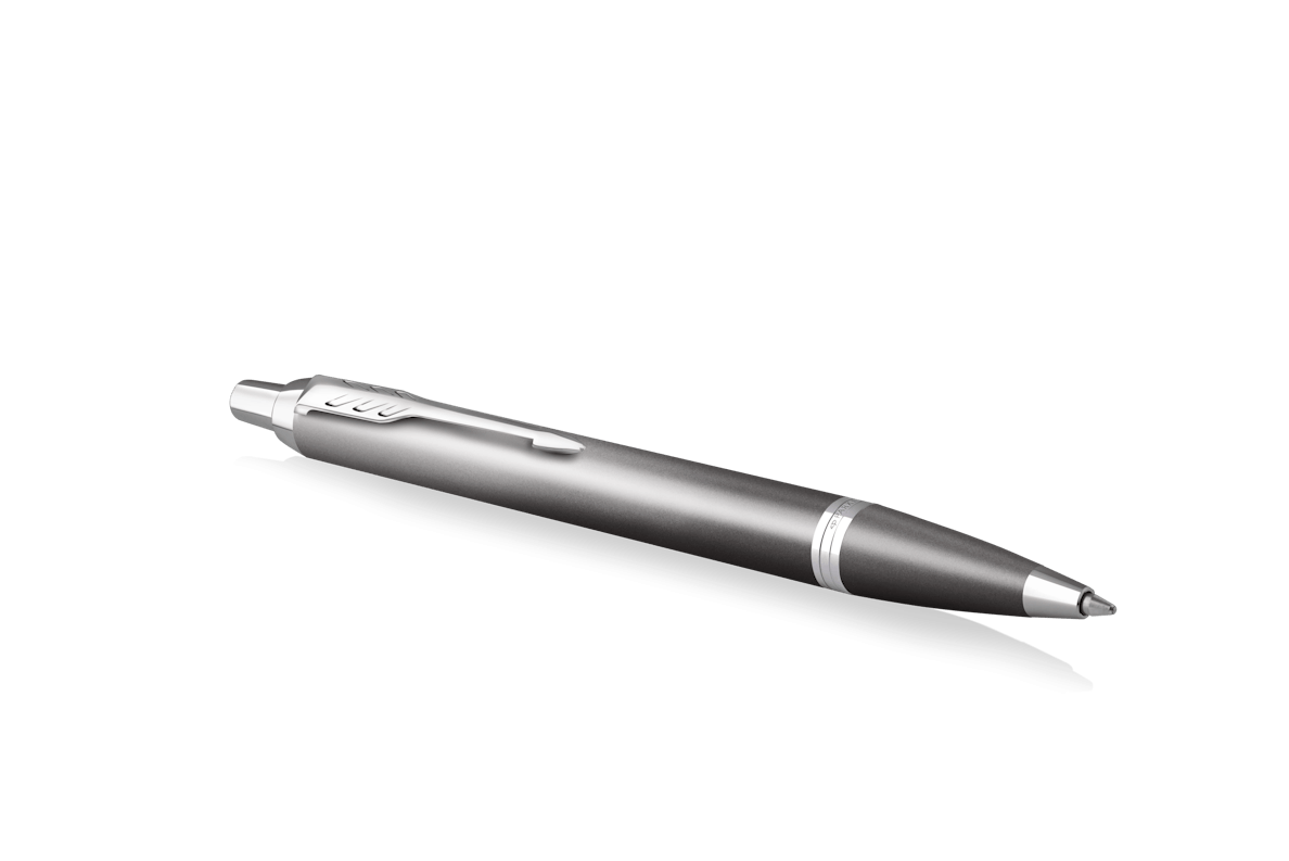 parker parker penna a sfera im writing rituals punta media colore grigio inchiostro blu - foto 3