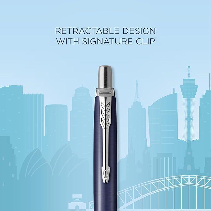 parker parker penna a sfera jotter sydney blu edizione speciale con punta media inchiostro blu - foto 3