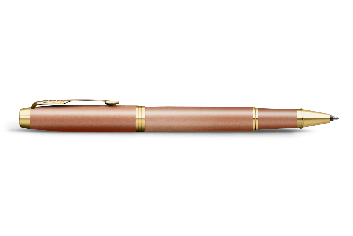 parker parker penna roller im writing rituals punta fine colore arancio inchiostro nero - foto 3