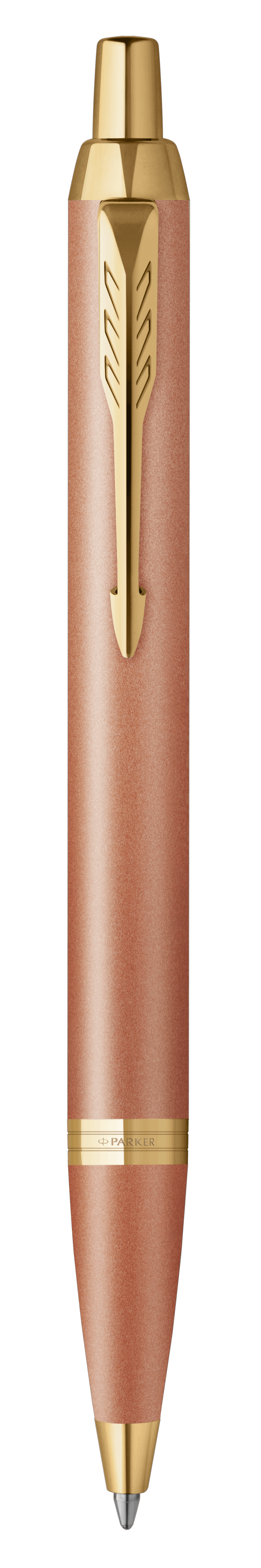 parker parker penna a sfera im writing rituals punta media colore arancio inchiostro blu - foto 1