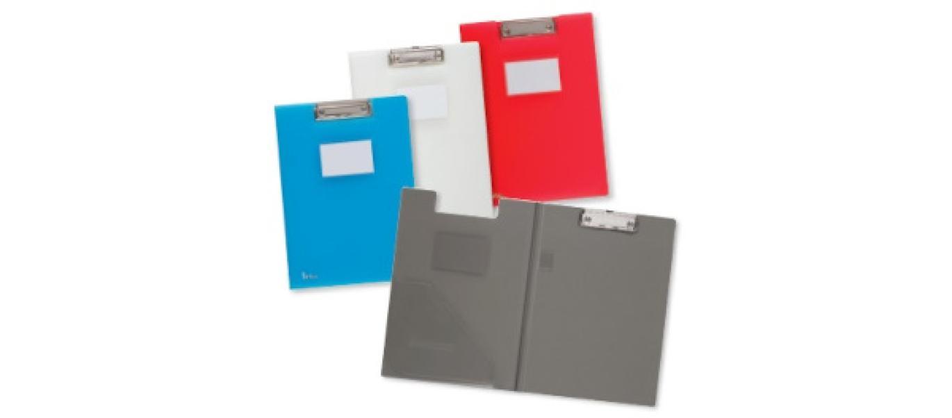 iternet iternet portablocco doppio a4 con molla e copertina trasparente grigio - foto 2