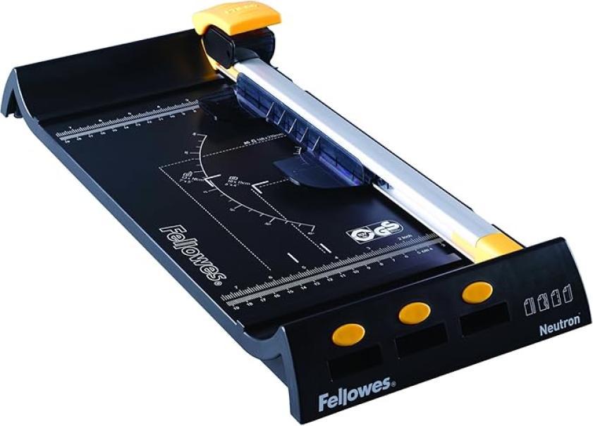fellowes fellowes neutron taglierina a4 a lama rotante - foto 1