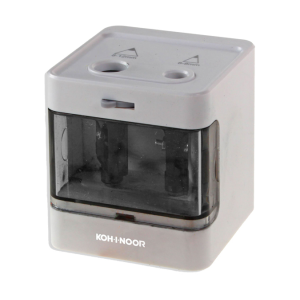 Kin temperino cube 2 fori elettrico con contenitore das8044