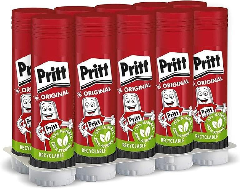 pritt pritt colla stick 10 pz. da 43 g - foto 1