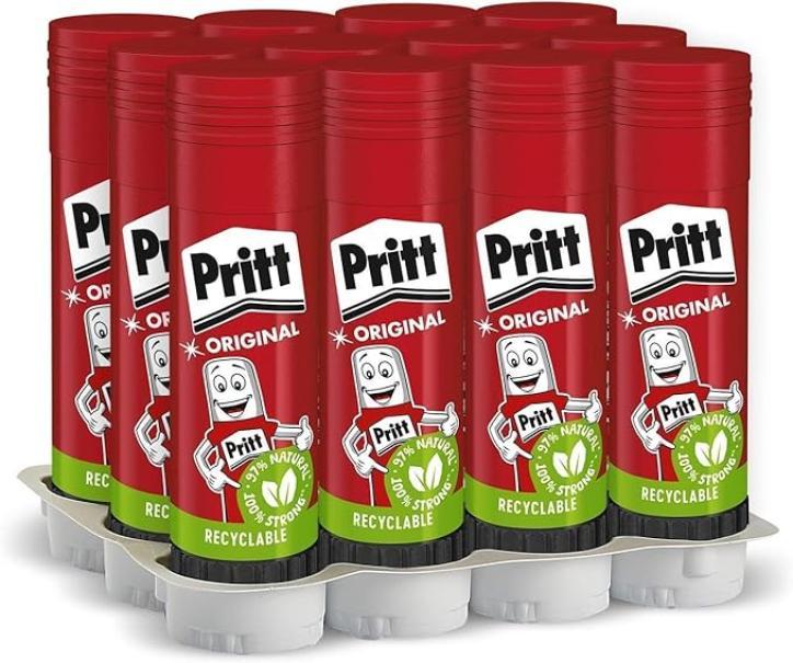 pritt pritt colla stick 12 pz. da 22 g - foto 1