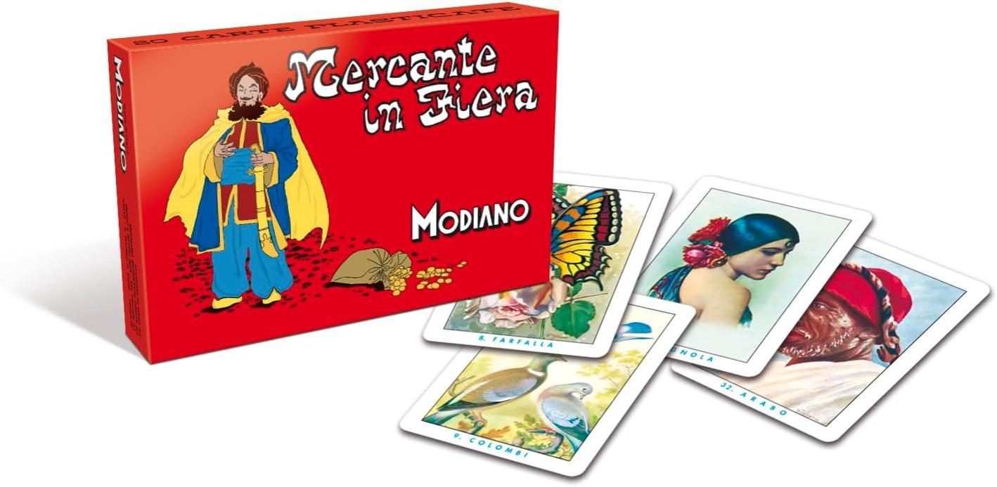 modiano modiano carte da gioco mercante in fiera - foto 2