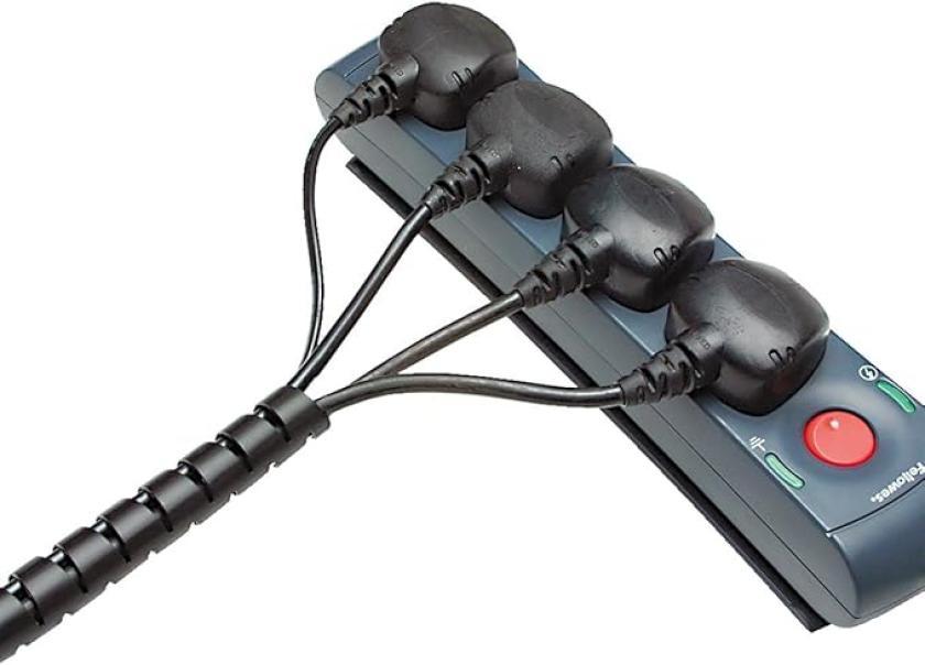 fellowes fellowes cable zip ordinacavi nero diametro 2 cm lunghezza 2 m - foto 6