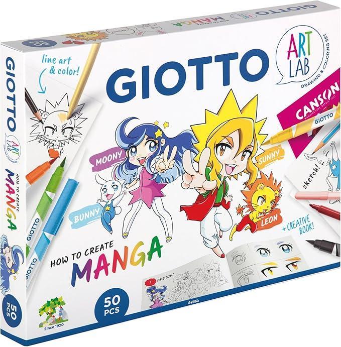 giotto giotto art lab manga set creativo 582300 - foto 2