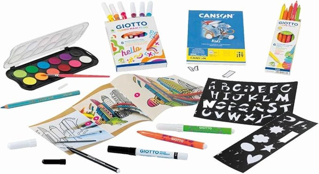 giotto giotto art lab fluo mania set creativo 582500 - foto 5