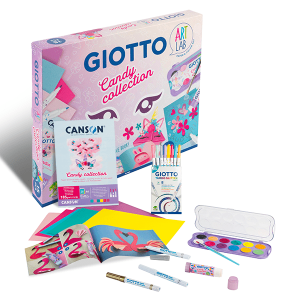 Art lab fluo candy collection set creativo 582400