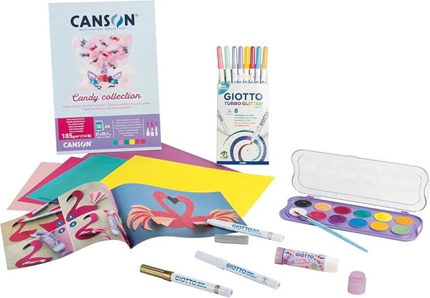 giotto giotto art lab fluo candy collection set creativo 582400 - foto 3