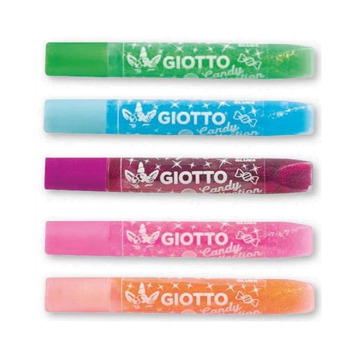 giotto giotto colla glitter candy collection conf. da 5pz - foto 2