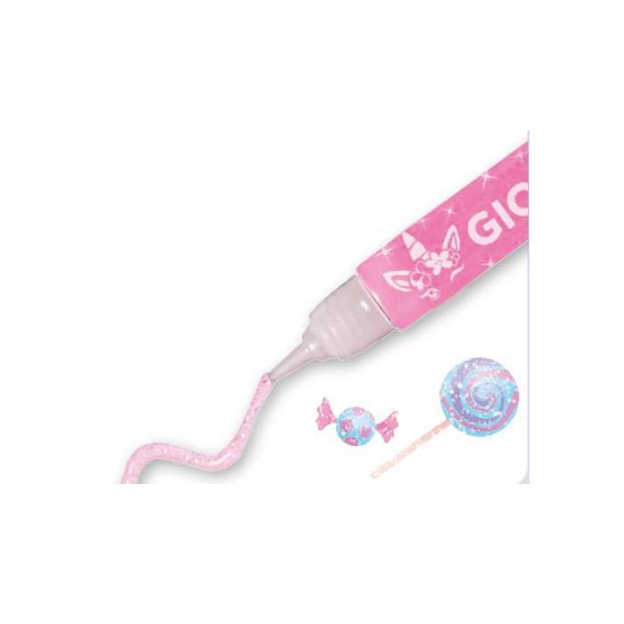 giotto giotto colla glitter candy collection conf. da 5pz - foto 3
