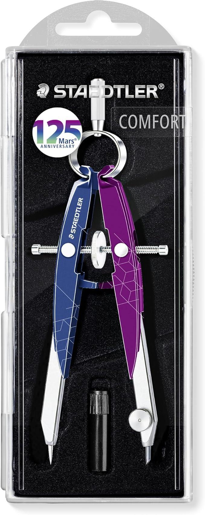 staedtler staedtler compasso mars comfort 556 blu viola 125° anniversario ma2 - foto 1