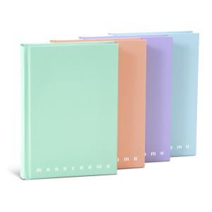 Diario 12 mesi pastel colori assortiti