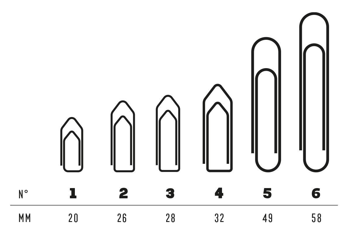 leone dell'era leone dell'era 10 scatole da 100 fermagli zincati n. 4 lunghezza 32 mm - foto 3