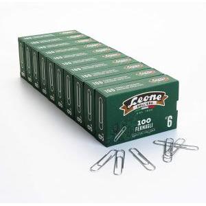 10 scatole da 100 fermagli zincati n. 6 lunghezza 58 mm