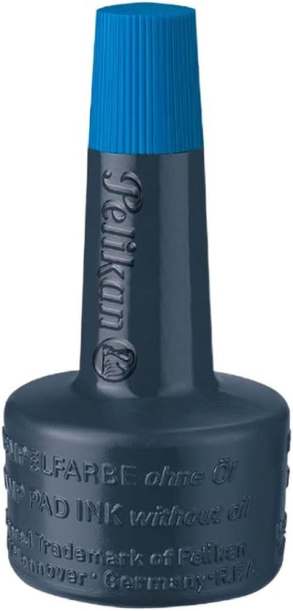 pelikan pelikan inchiostro per timbri a tampone 4k blu senza olio da 28 ml - foto 2