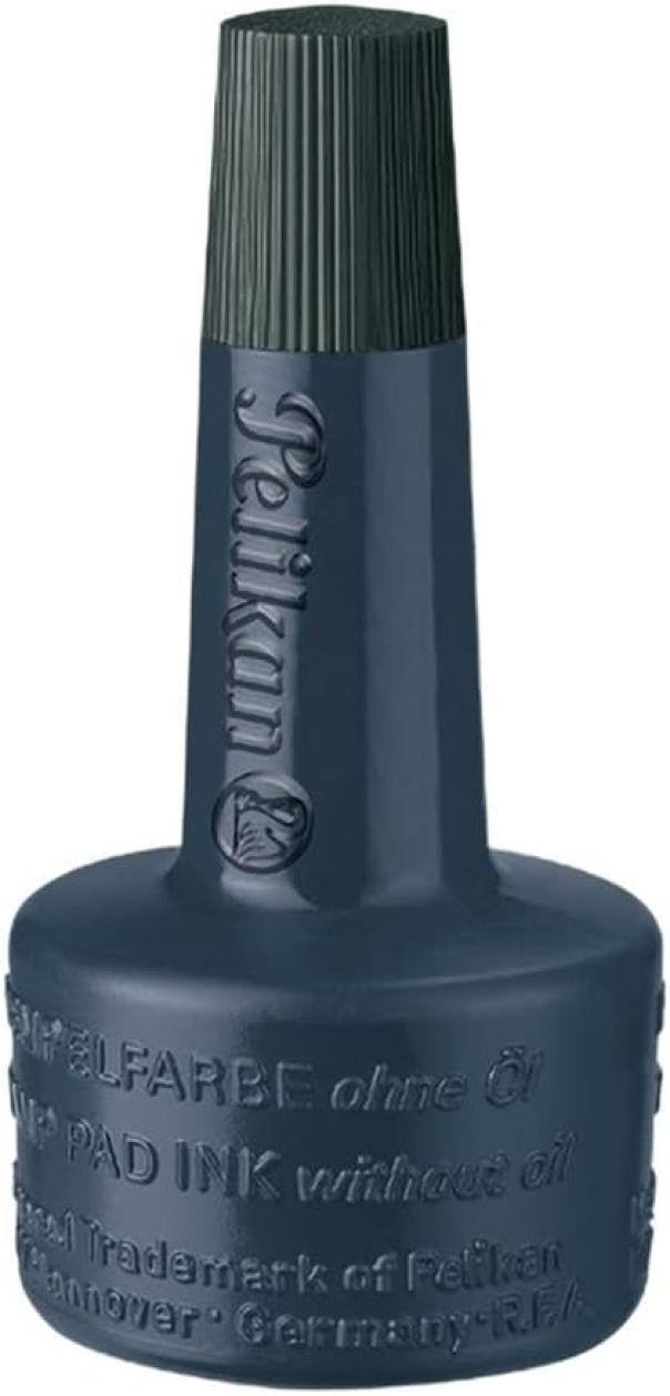 pelikan pelikan inchiostro per timbri a tampone 4k nero senza olio da 28 ml - foto 2