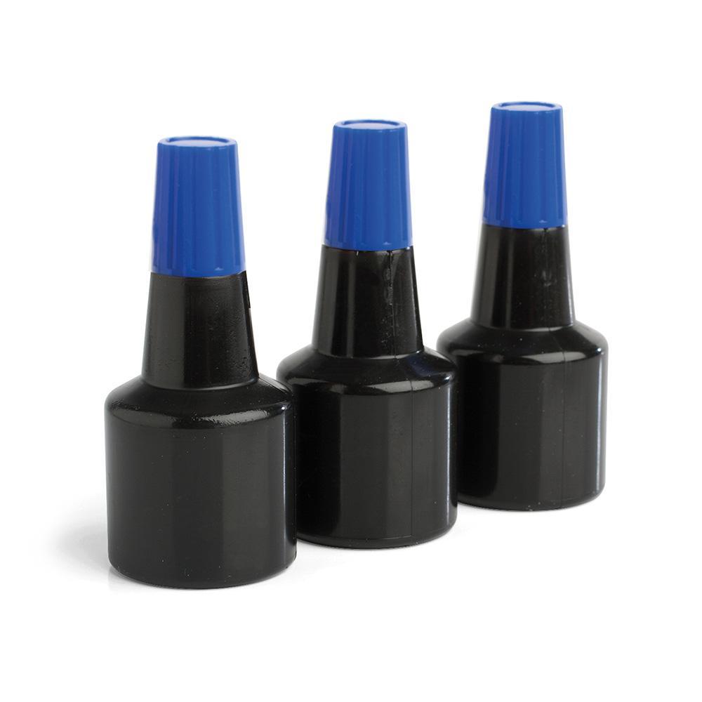 lebez lebez inchiostro per timbri senza olio blu 30 cc. - foto 3