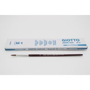 Pennello tondo 400 n.3 confezione da 12 pezzi