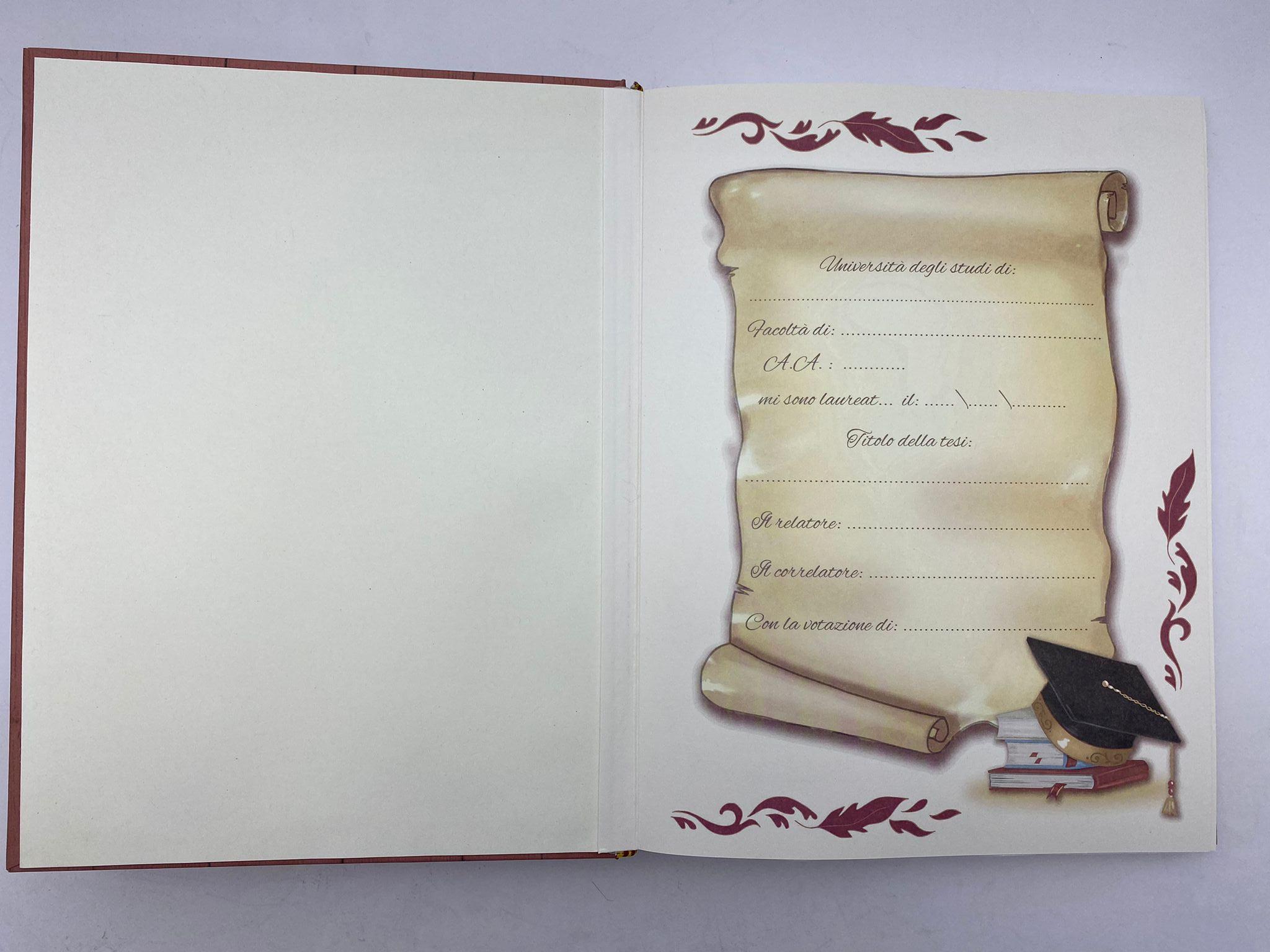 mareli srl album foto di laurea 23x30 cm copertina telata - foto 2