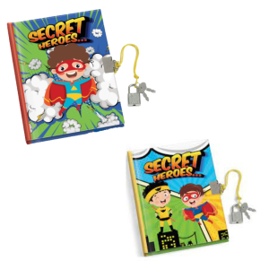 Diario personale secret heroes 81565 fantasie assortite