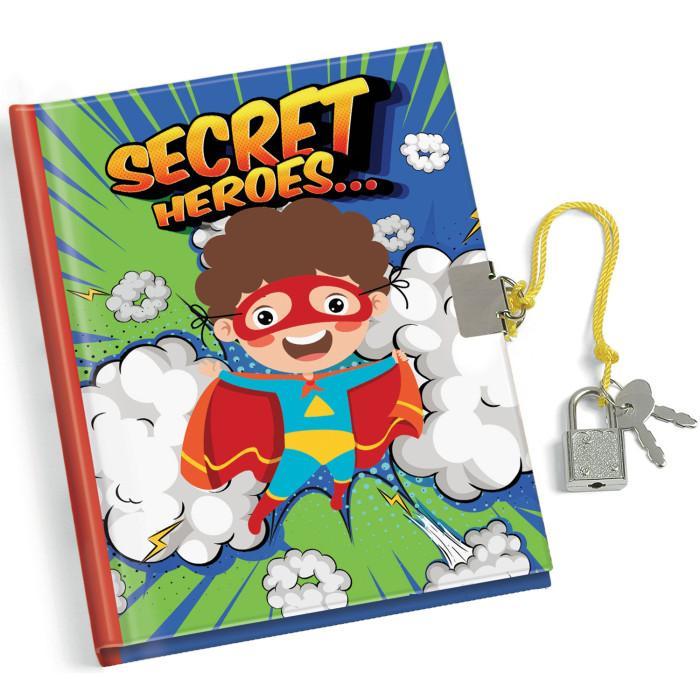 lebez lebez diario personale secret heroes 81565 fantasie assortite - foto 2