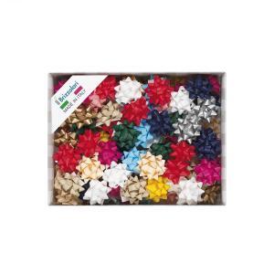 100 pz. coccarde stelle piccole colorate 10mm 3023 pastello scuro assortiti autoadesive