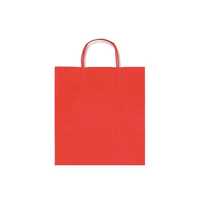 rex rex buste regalo conf. da 25 pz con manico ritorto 36x26x12 cm rosso - foto 1