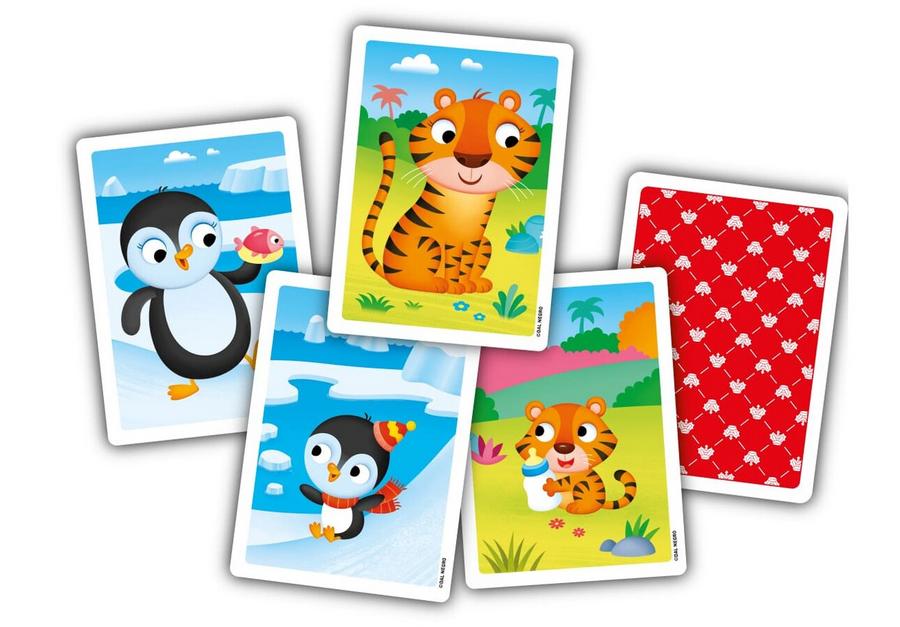 dal negro dal negro carte da gioco babau mamma e cucciolo - foto 3