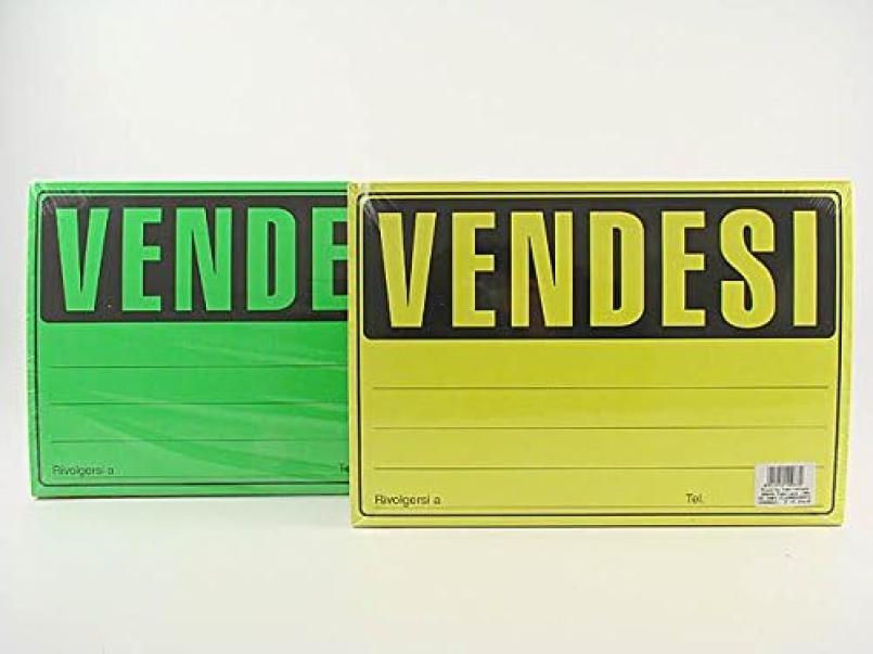 picarta fabrianese srl picarta fabrianese 25 pz cartelli vendesi 22x33 cm colori assortiti fluo - foto 2 picarta fabrianese srl picarta fabrianese 25 pz cartelli vendesi 22x33 cm colori assortiti fluo - foto 2