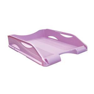 Vaschetta portacorrispondenza keep colour pastel lilla pastello misura esterna 26x33,5x7cm (interno utile 24x32cm)