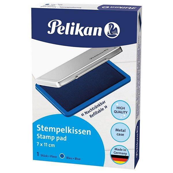 pelikan pelikan cuscinetto inchiostrato blu per timbri n.2 7x11cm - foto 1