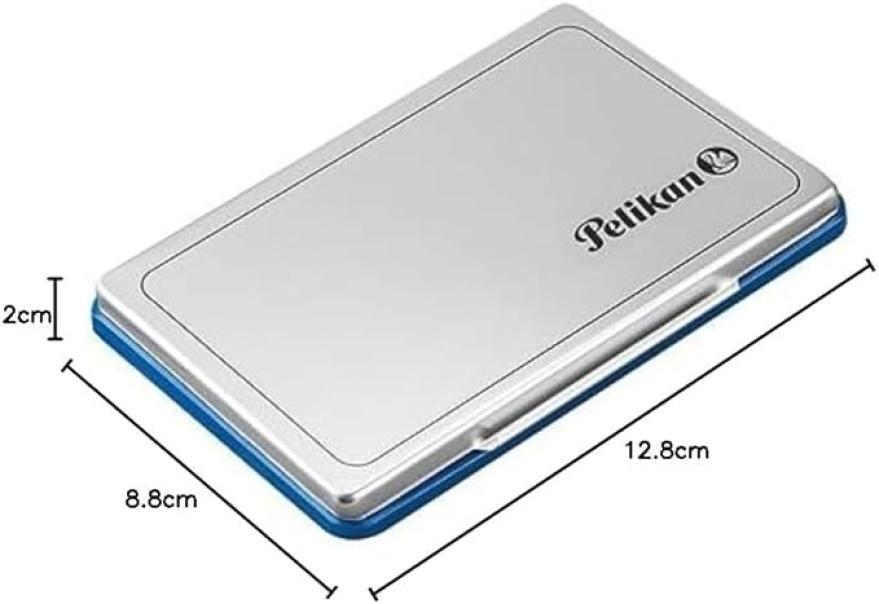 pelikan pelikan cuscinetto inchiostrato blu per timbri n.2 7x11cm - foto 3