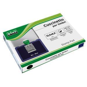 Cuscinetto inchiostrato blu per timbri 12,5x8,5cm 1481-bl